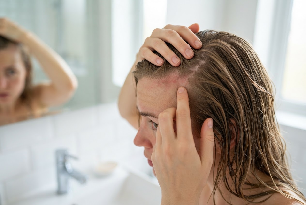 Realistic photo for Linola Shampoo bei sehr trockener Kopfhaut richtig anwenden