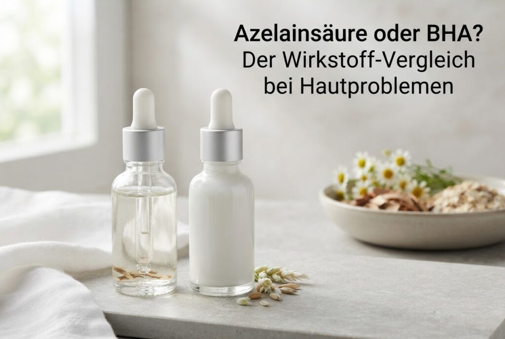 Realistic photo for Azelainsäure oder BHA? Der Wirkstoff-Vergleich bei Hautproblemen