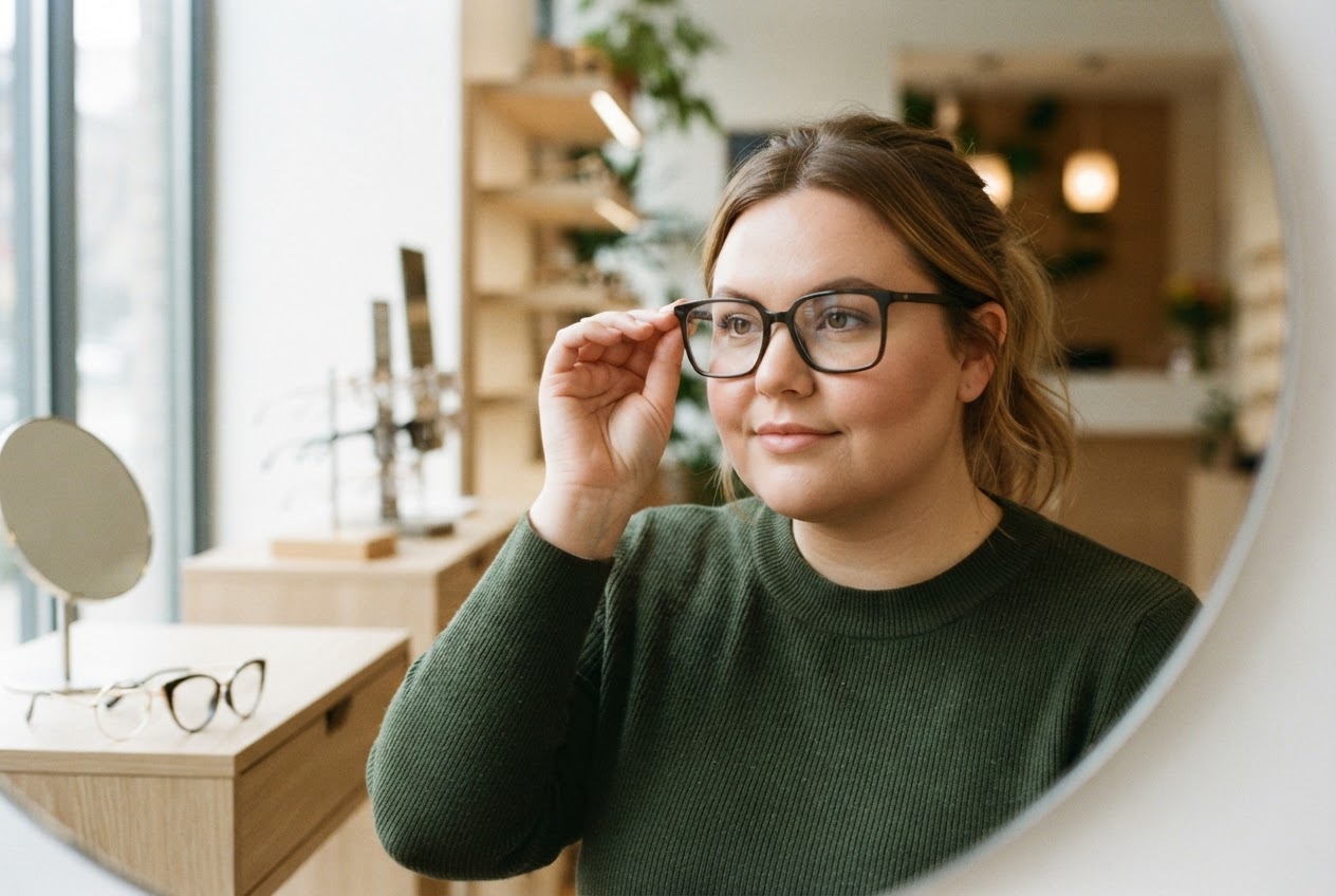 Realistic photo for Die passende Brille für jede Gesichtsform finden