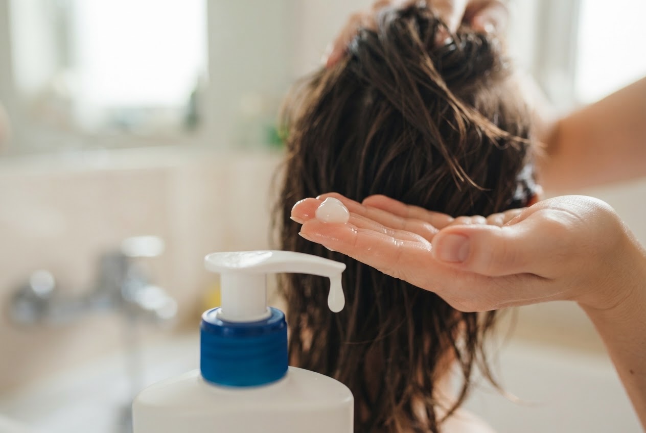 Realistic photo for Linola Shampoo bei sehr trockener Kopfhaut richtig anwenden