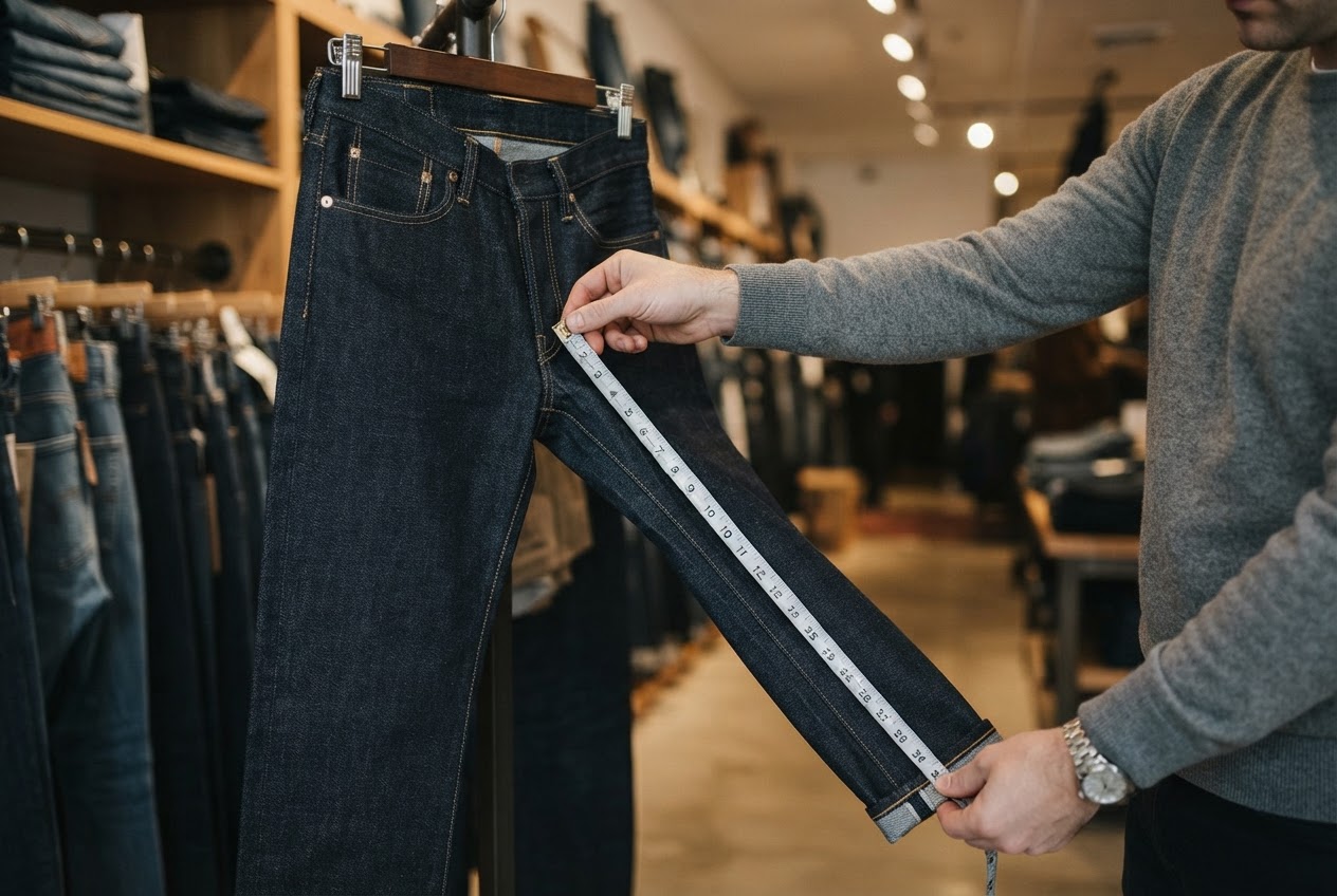 Realistic photo for Jeans-Passformen für Männer: Schnitte im Überblick