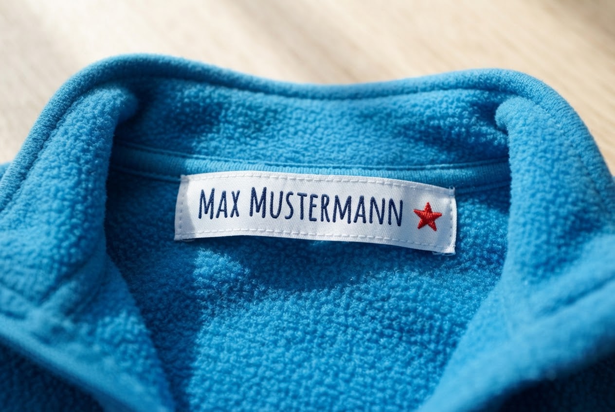Realistic photo for Wäscheetiketten für Kita und Pflegeheim auswählen