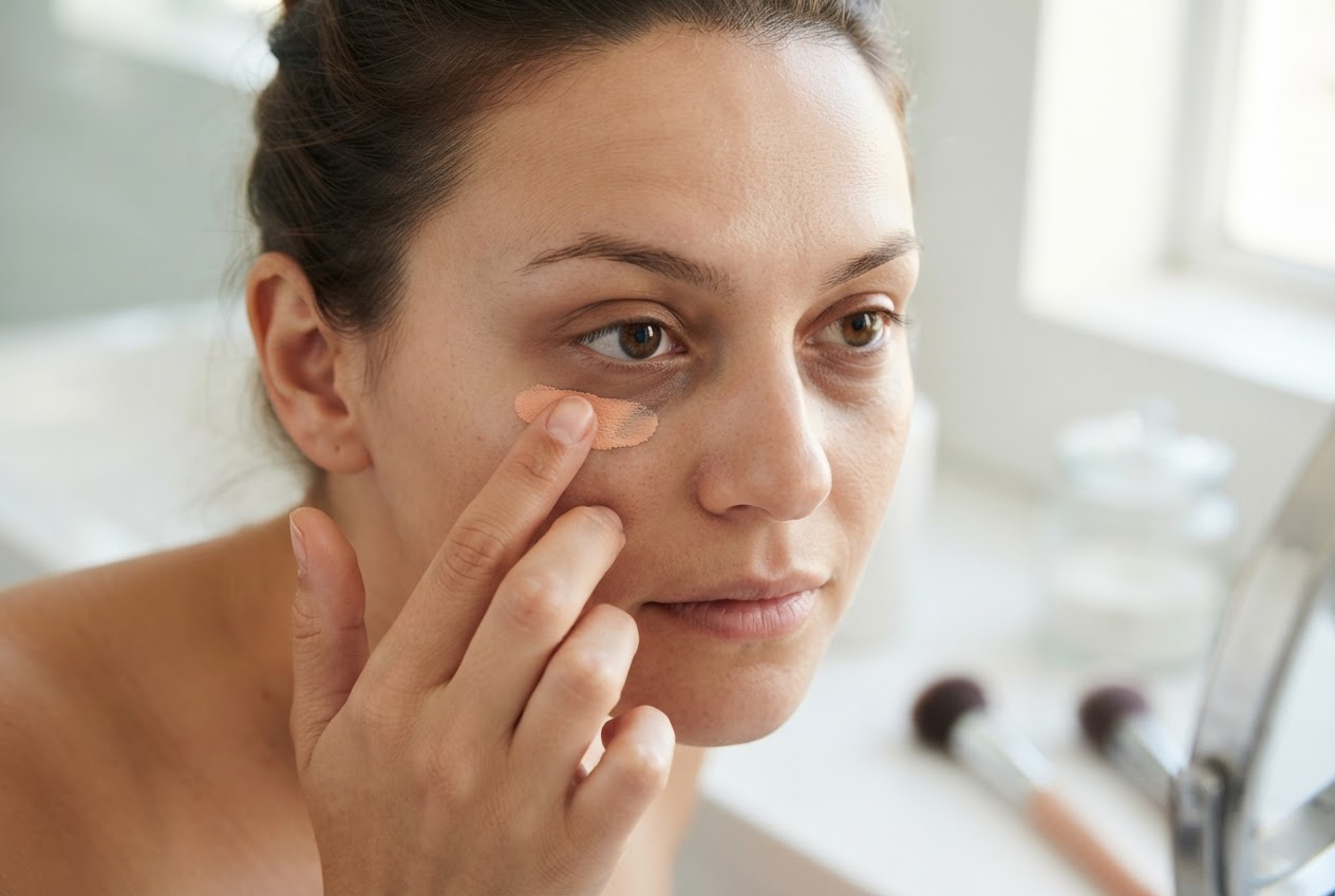 Realistic photo for Den richtigen Concealer gegen Augenringe finden