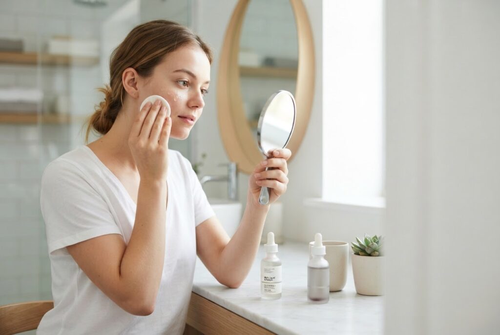 Realistic photo for BHA-Peeling: Der richtige Einstieg bei unreiner Haut
