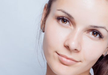 Schöne Haut im Gesicht