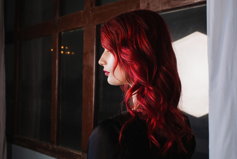 Haare färben