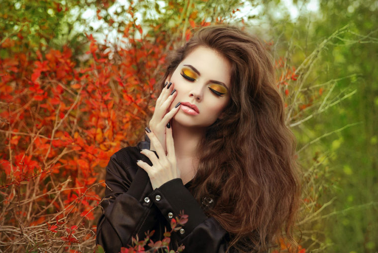 Herbst-Make-Up