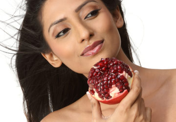 Granatapfel-Gesichtspflege