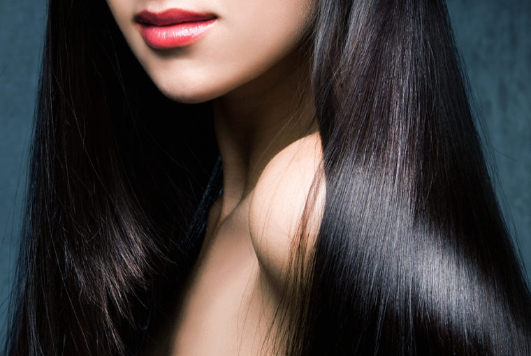 Glänzende Haare