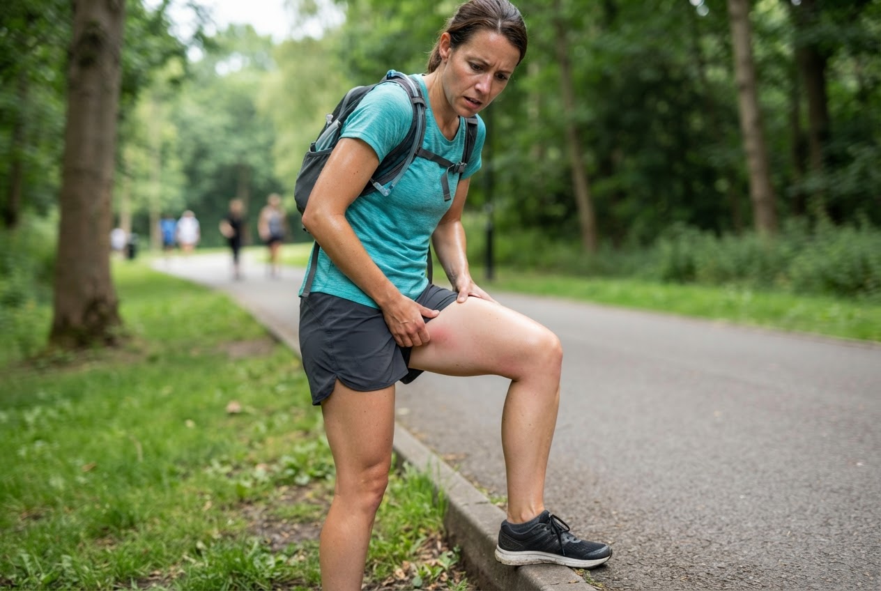 Realistic photo for Wunde Oberschenkel beim Sport verhindern