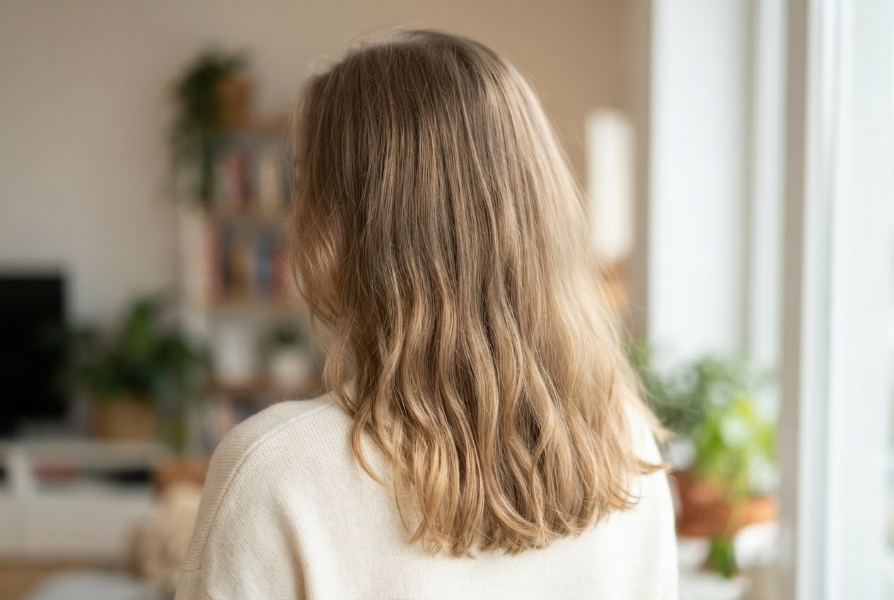 Realistic photo for Die richtige Pflege für schöne Locken