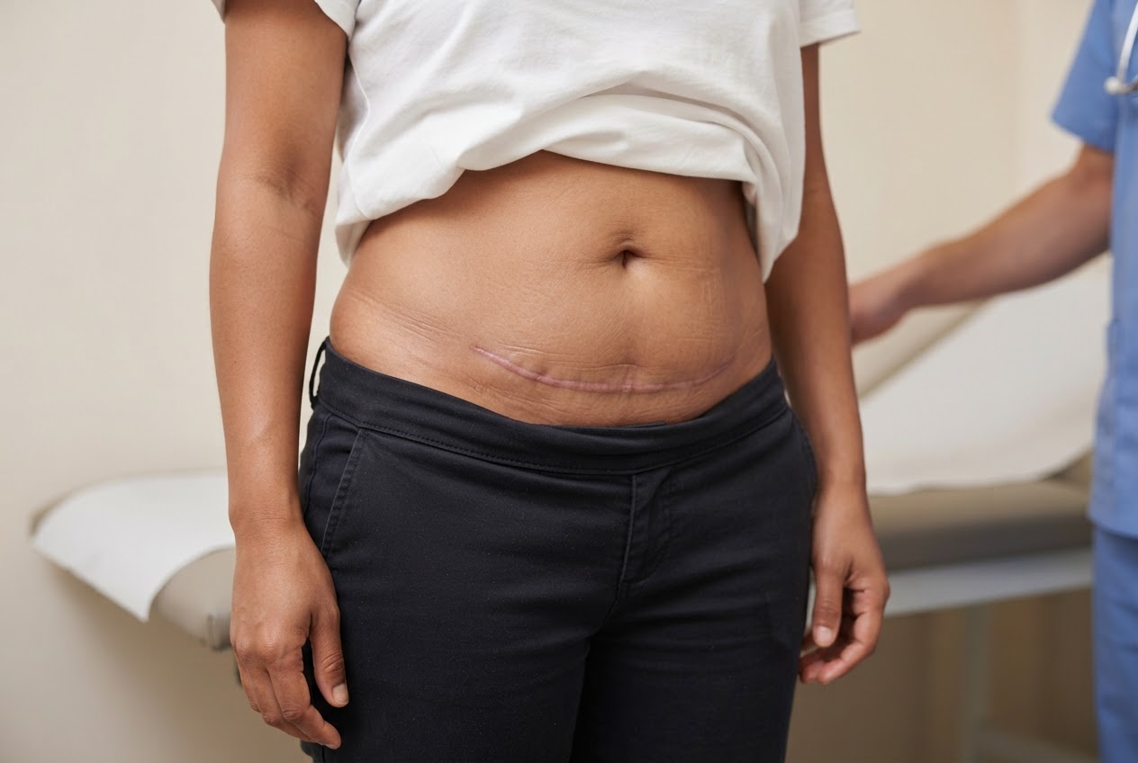 Realistic photo for Für wen eignet sich eine Miniabdominoplastik?