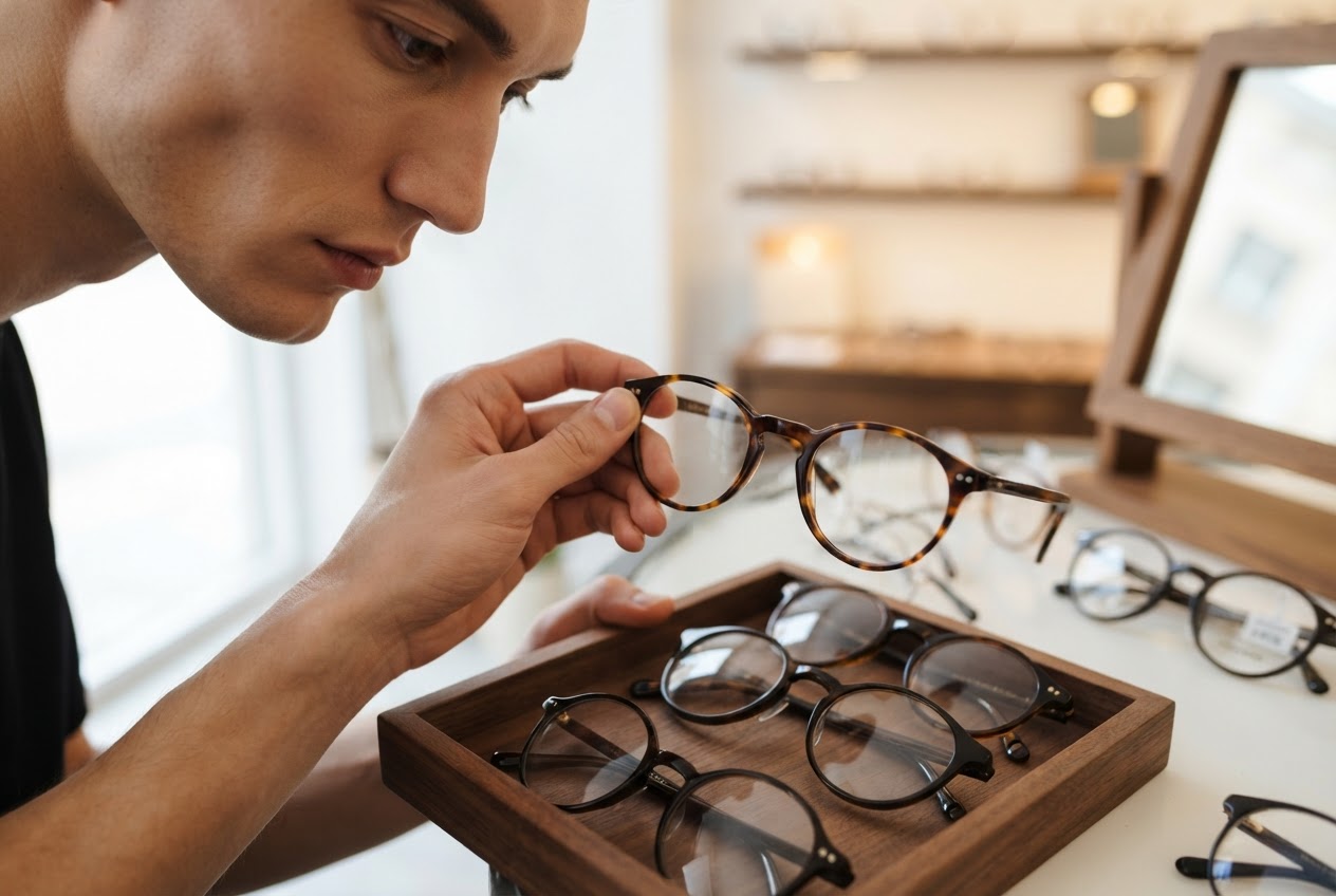 Realistic photo for Die passende Brille für jede Gesichtsform finden