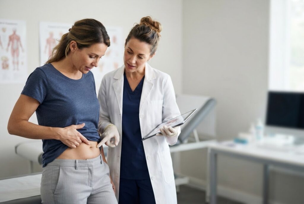 Realistic photo for Für wen eignet sich eine Miniabdominoplastik?