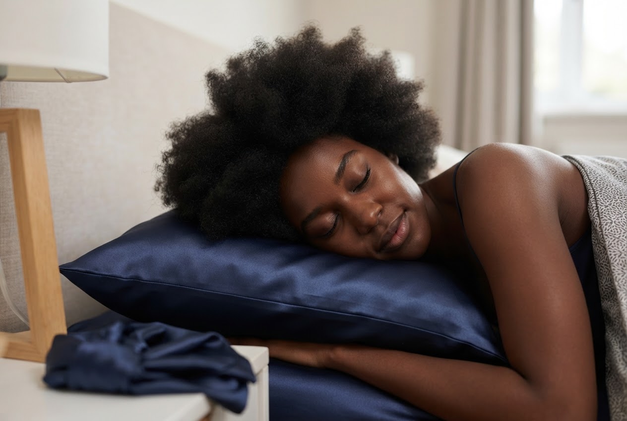 Realistic photo for Afro Haare pflegen: Die Routine, die Feuchtigkeit wirklich hält