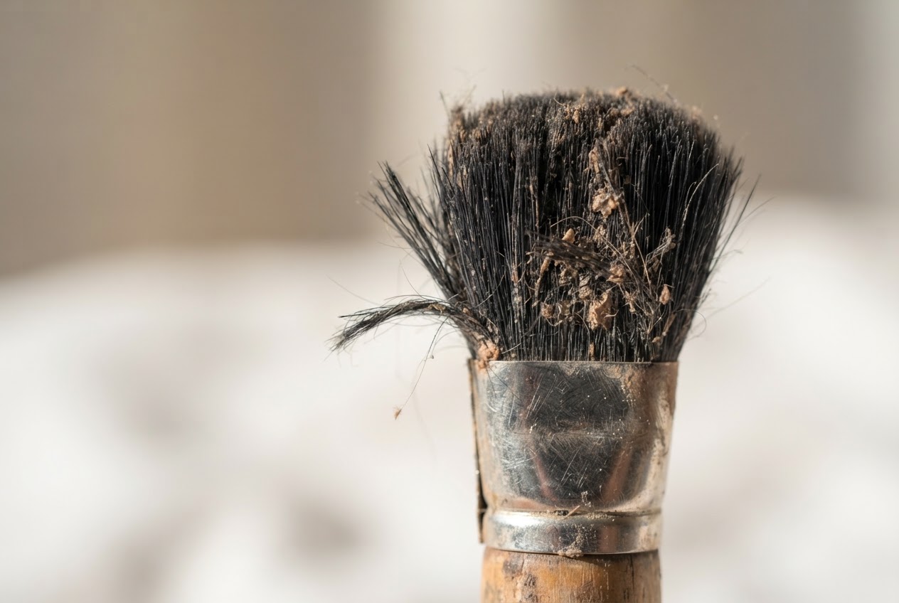 Realistic photo for Wann sollte man Make-up-Pinsel ersetzen?