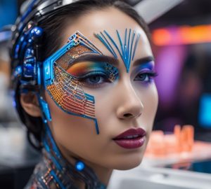 3D-gedrucktes Make-up