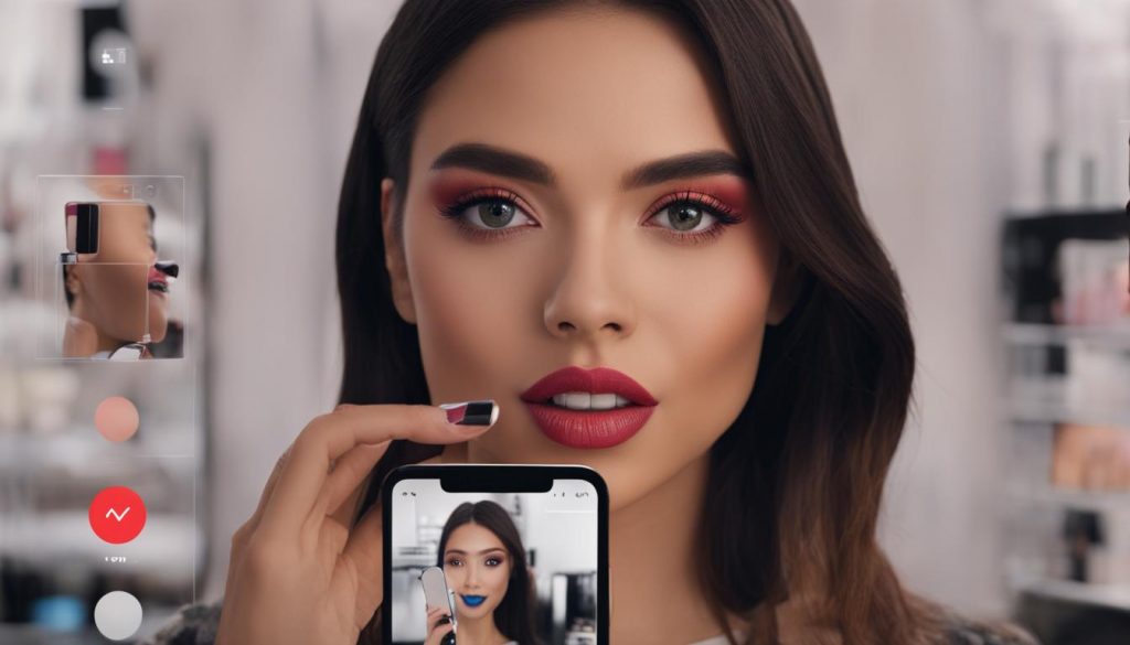 Augmented Reality Make-up App für Anfänger