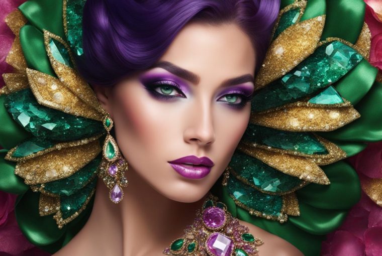 Edelstein-inspiriertes Make-up