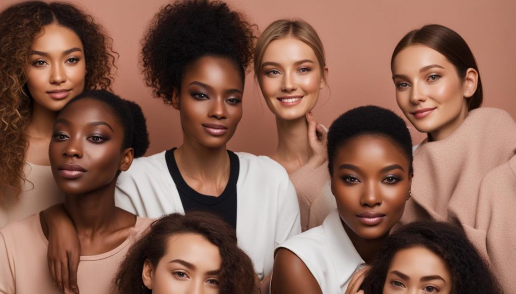 geeignete Hauttypen, antibakterielles Make-up