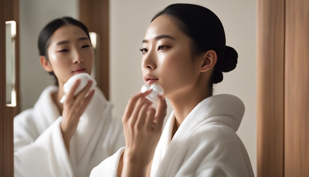 koreanische Hautpflege Reinigung