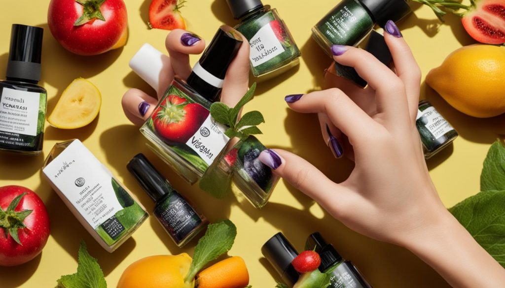 veganer Nagellack anwenden