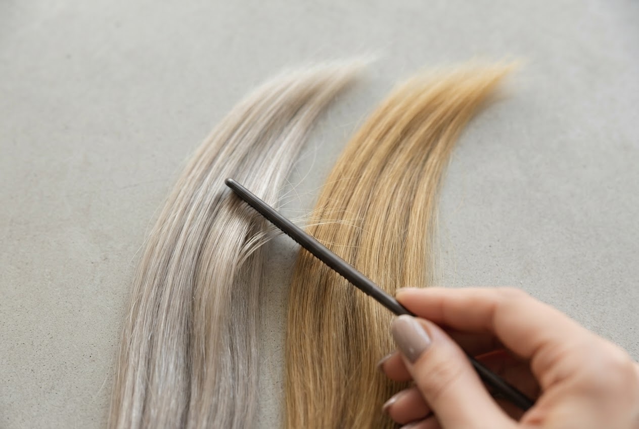 Realistic photo for Extensions unsichtbar machen: Übergänge mit Farbe kaschieren